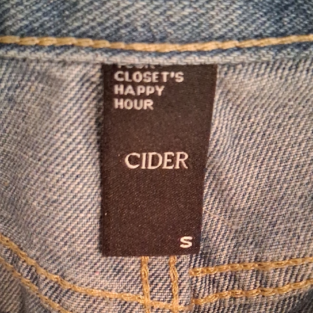 Cider Multicolor Patchwork Flare Jeans. Excellent… - image 10